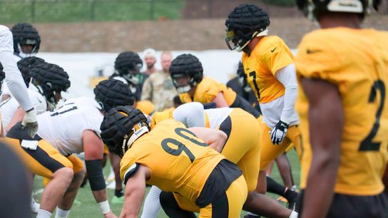 Lolley: Now, with everyone involved, let's see Steelers' real run defense taken in Latrobe, Pa. (Steelers)